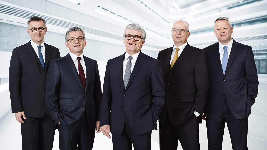 The Management Board of voestalpine AG (photo)